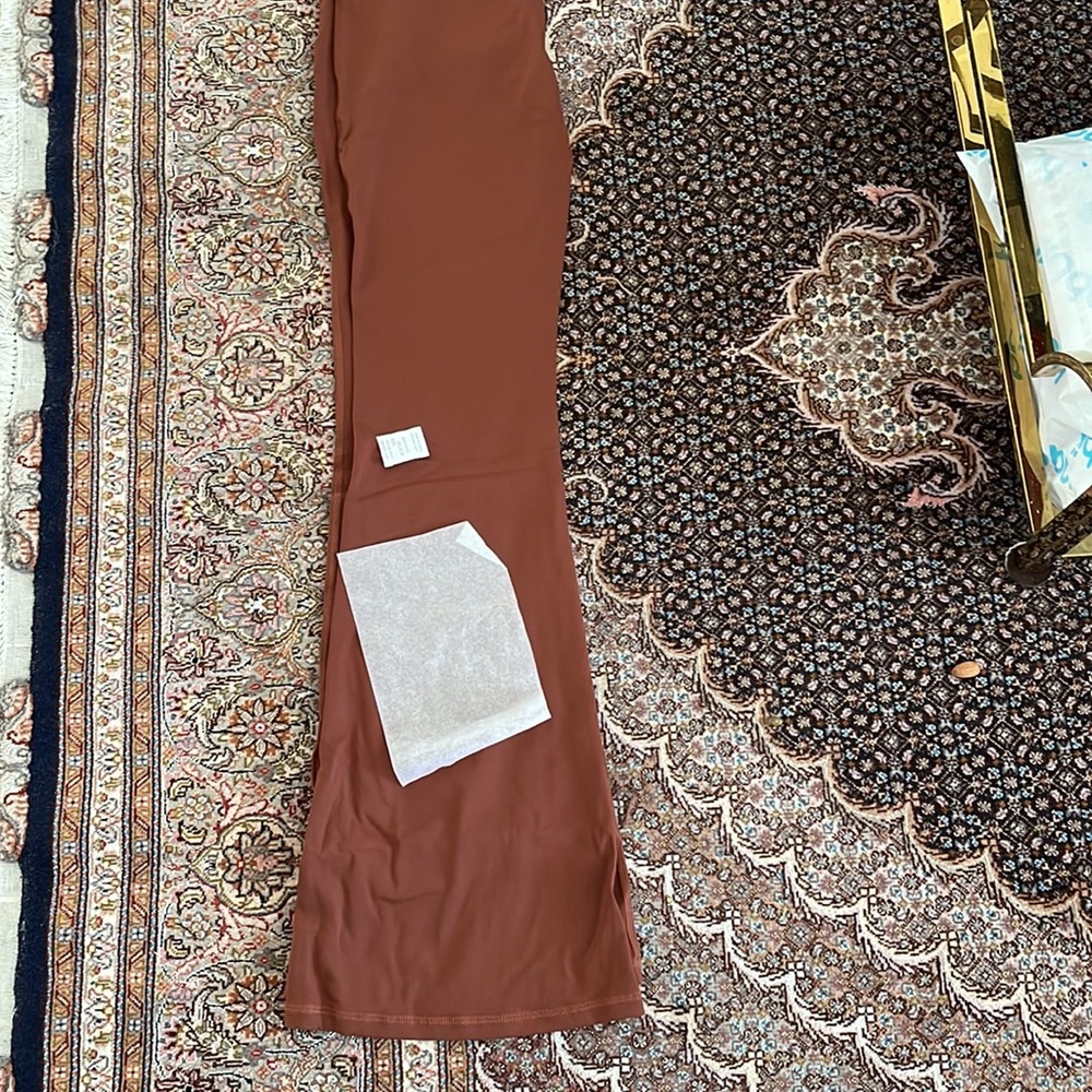 HIGH WAISTED FLARE PANTS - Picture 5 of 6